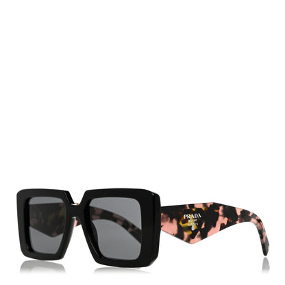 Prada Acetate Symbole Sunglasses SPR 23Y Slate Grey 1 of 7