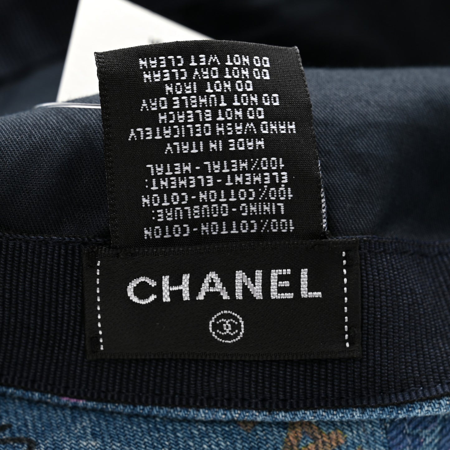 Denim Mood Cap Hat Blue