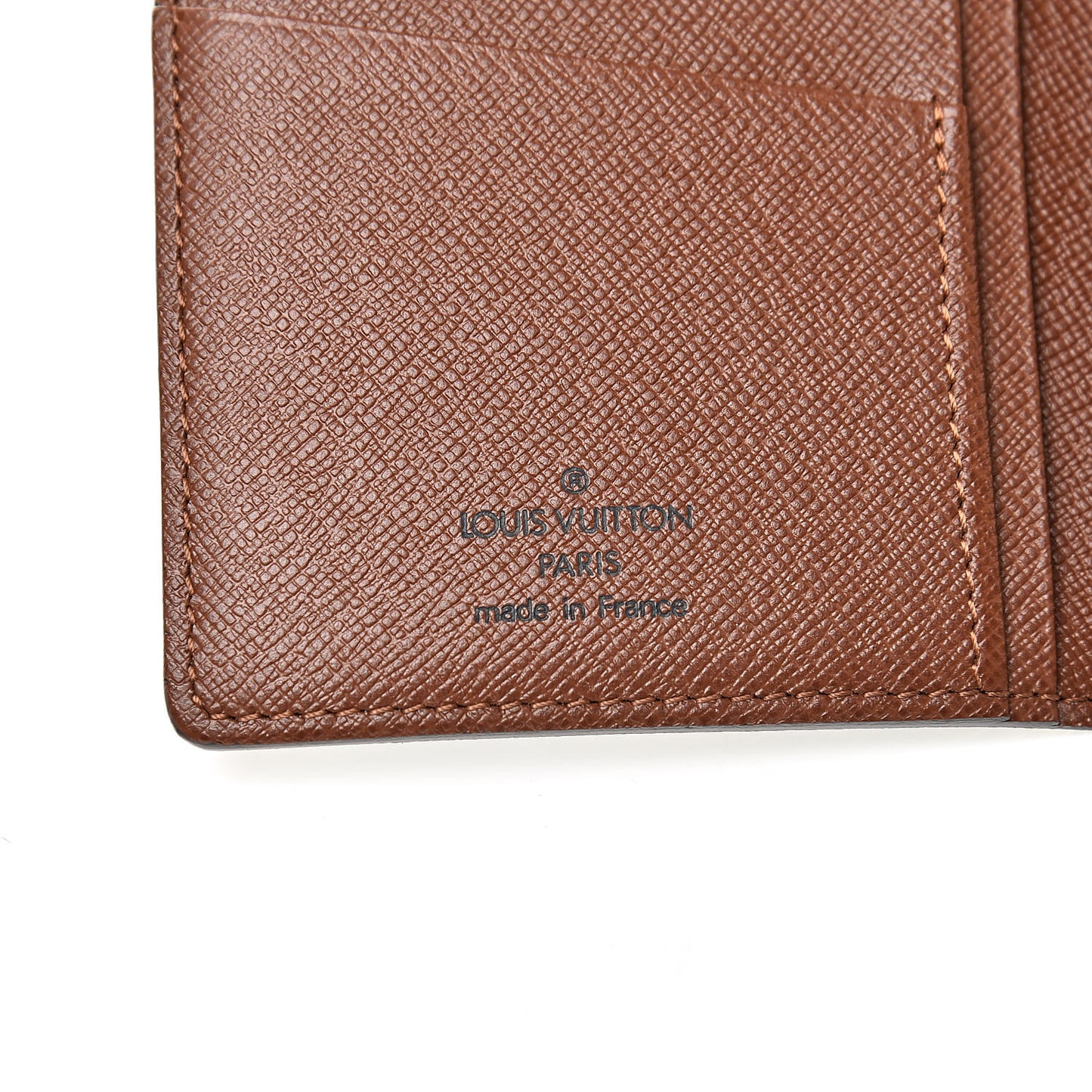 Monogram Porte Valeurs Checkbook Wallet