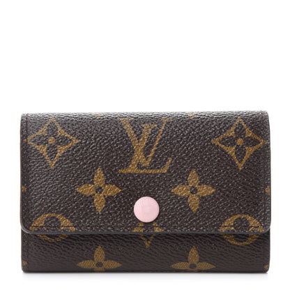Louis Vuitton Monogram Multicles 6 Key Holder Rose Ballerine 1 of 9