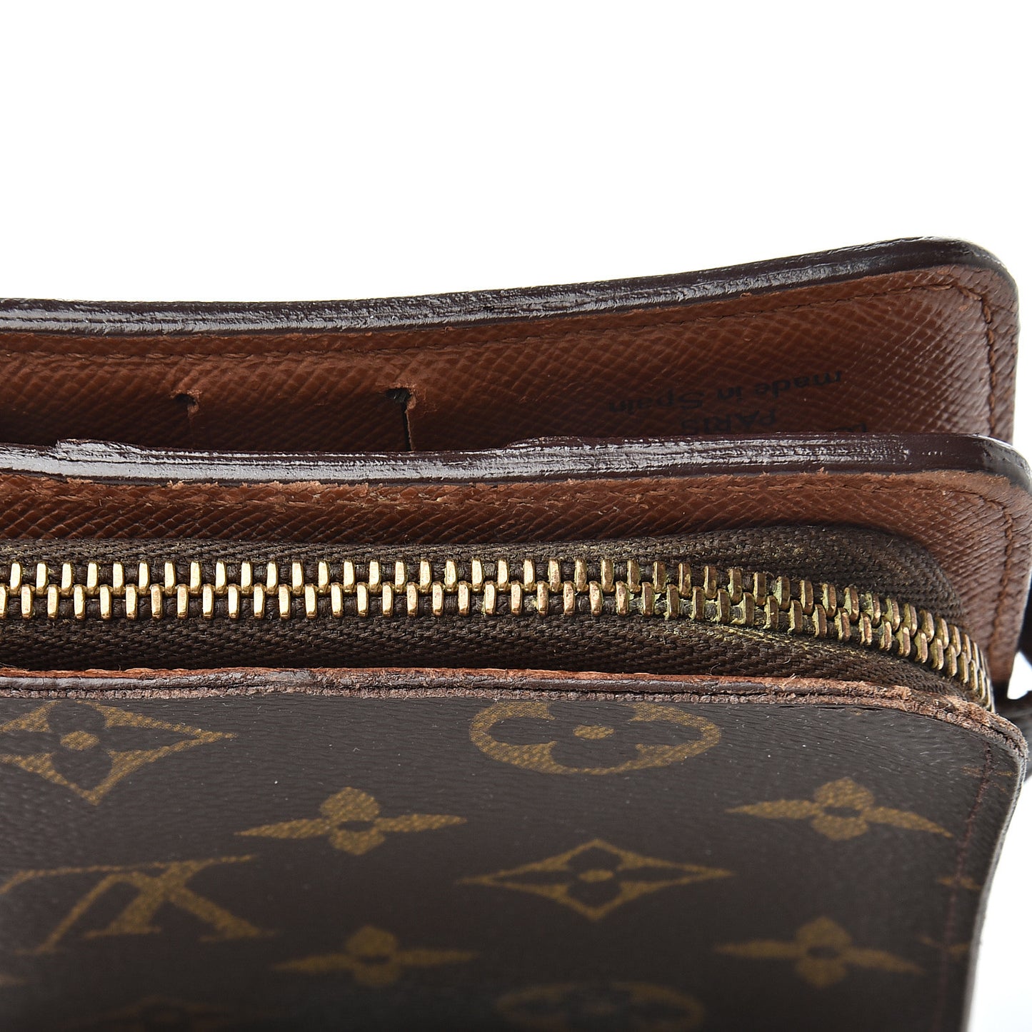 Monogram Compact Zippe Zipped Wallet