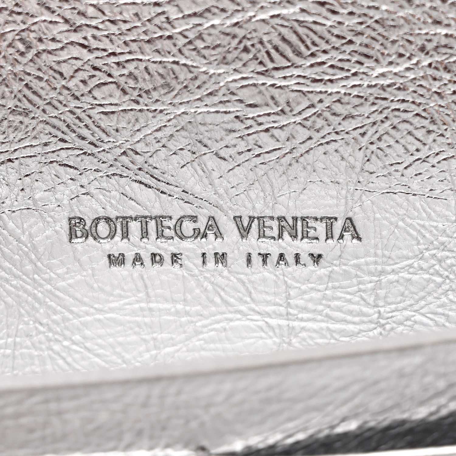 Bottega Veneta Metallic Nappa Intrecciato Long Andiamo Top Handle Silver 6 of 10