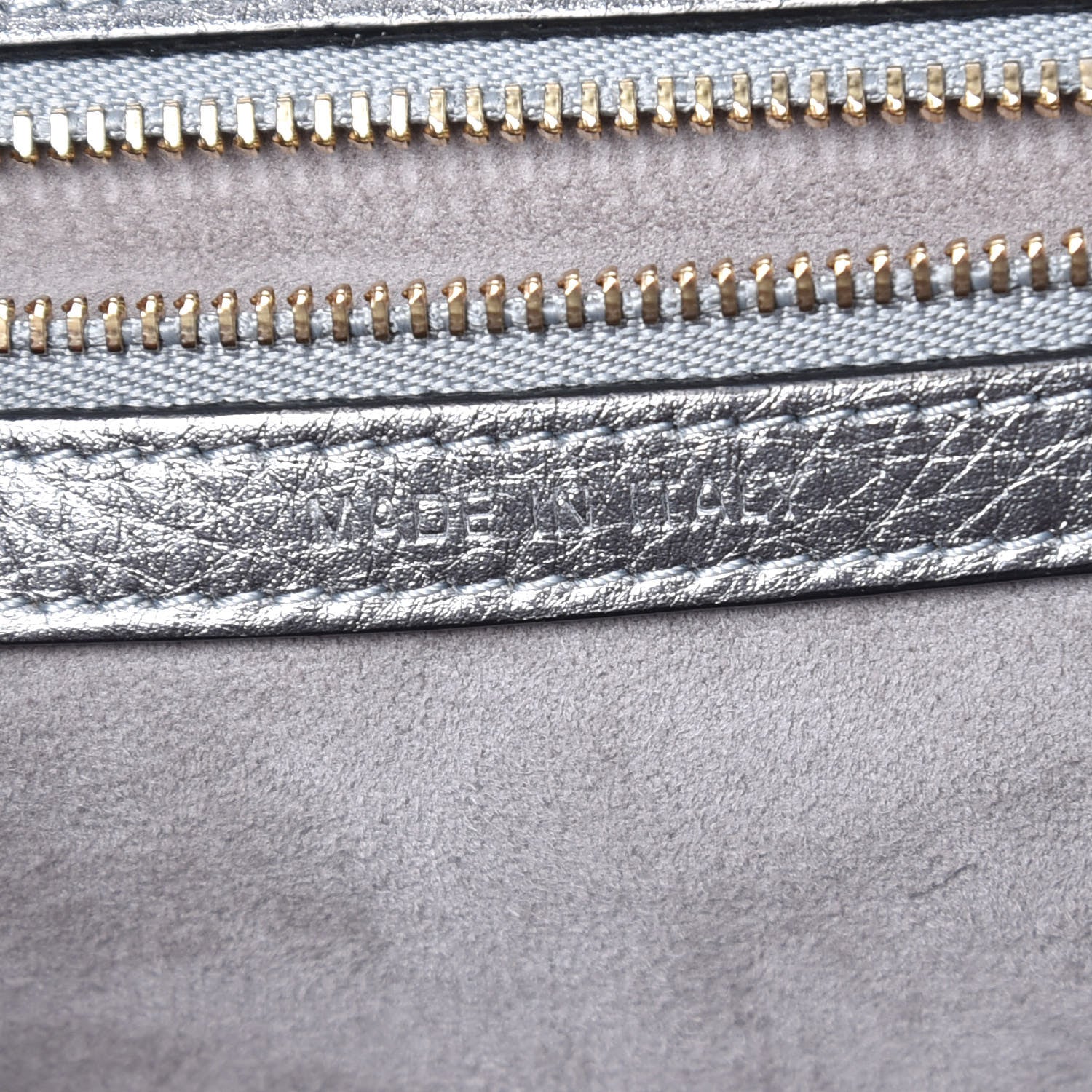 Christian Dior Metallic Grained Calfskin Medium Diorama Flap Bag Silver 7 of 13