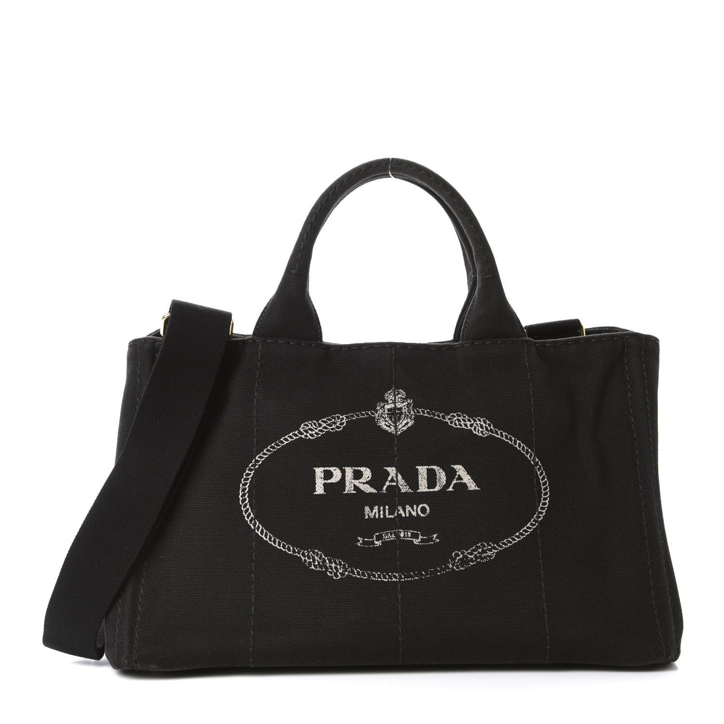 Canapa Logo Tote Black