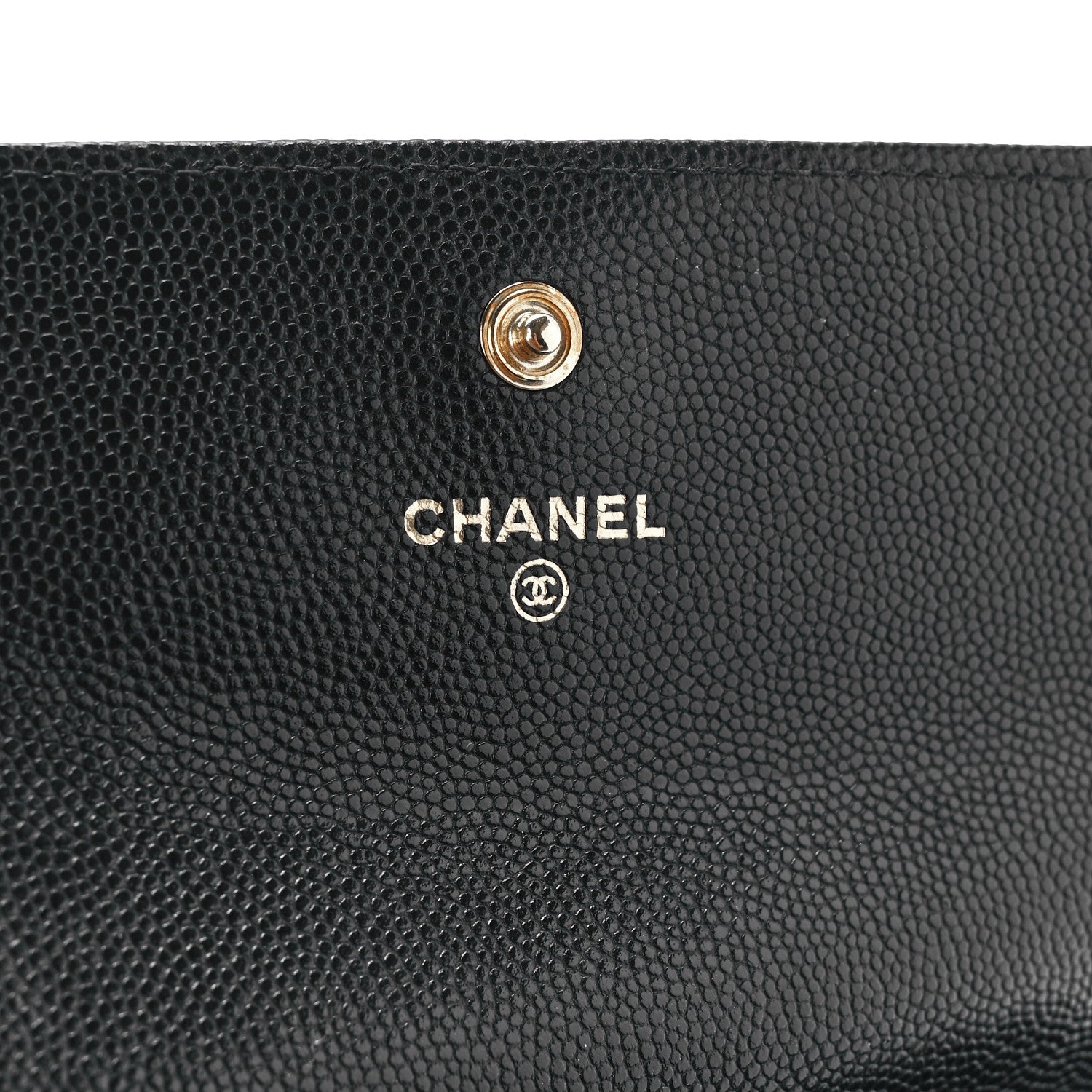 Chanel Caviar Quilted Large Boy Gusset Flap Wallet Black 6 of 13