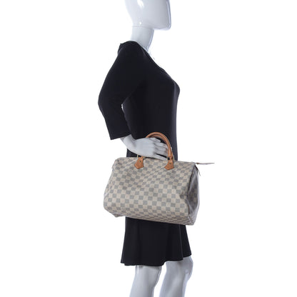 Louis Vuitton Damier Azur Speedy 30 2 of 21