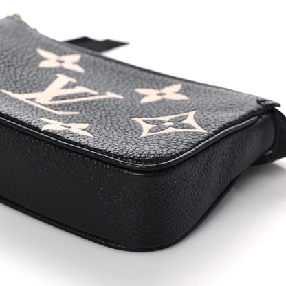 Louis Vuitton Empreinte Monogram Giant Mini Pochette Accessories Black 7 of 9