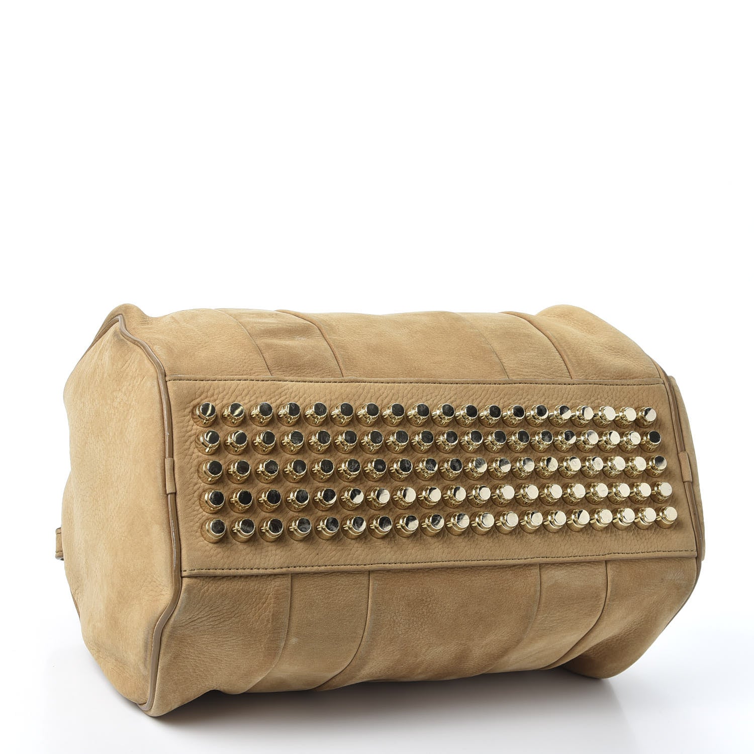 Alexander Wang Tumbled Nubuck Rocco Tan Pale Gold Hardware 3 of 8