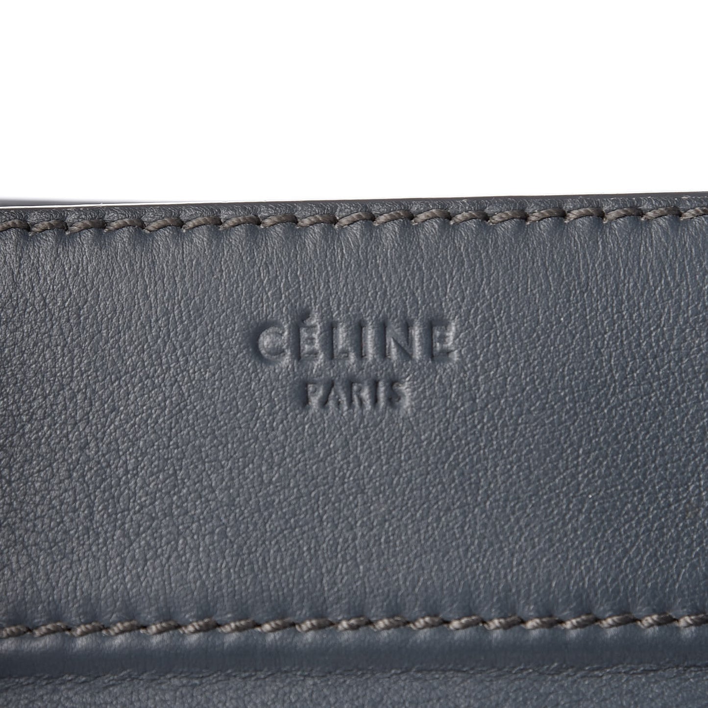 Supple Calfskin Medium Phantom Luggage Slate Blue