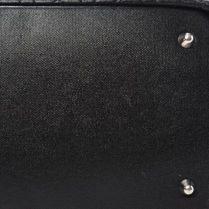 Christian Dior Coated Canvas Cannage Medium Panarea Tote Black 11 of 14