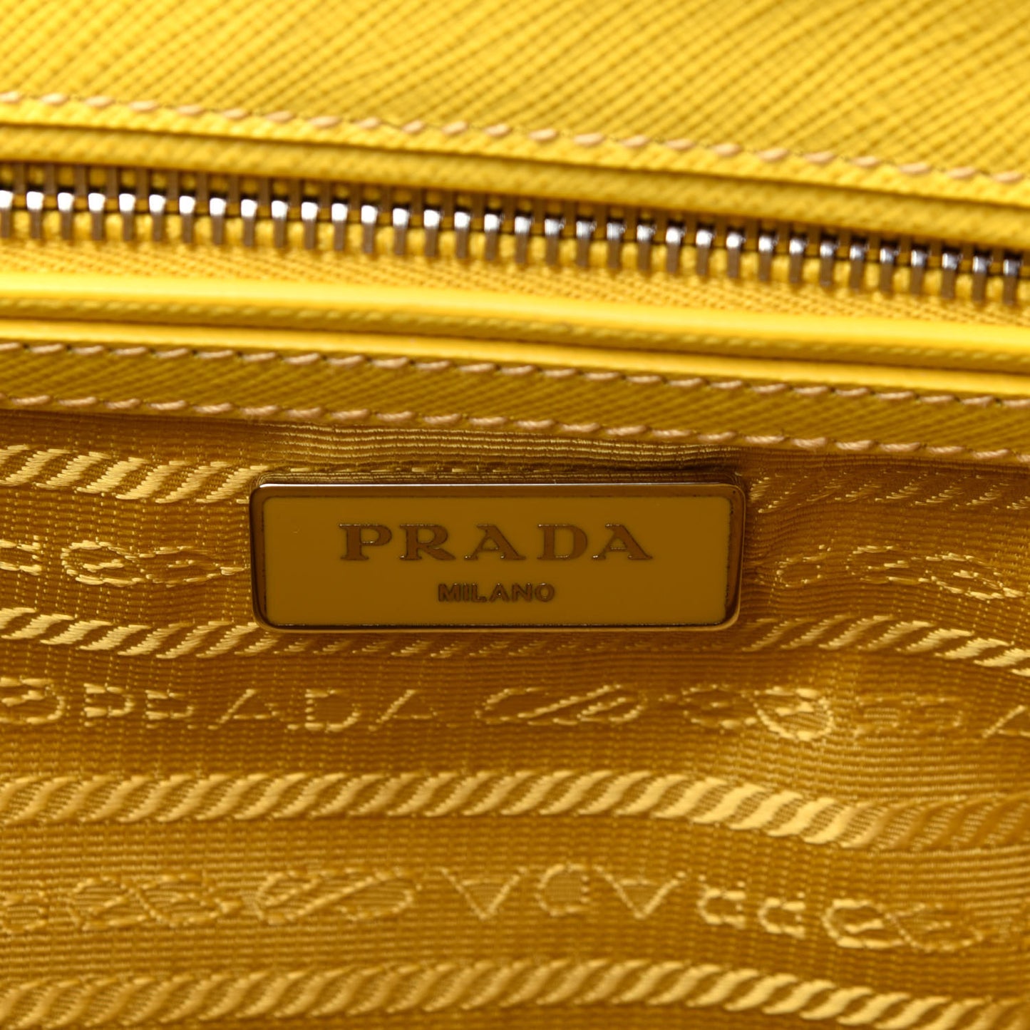 Saffiano Small Galleria Double Zip Tote Soleil