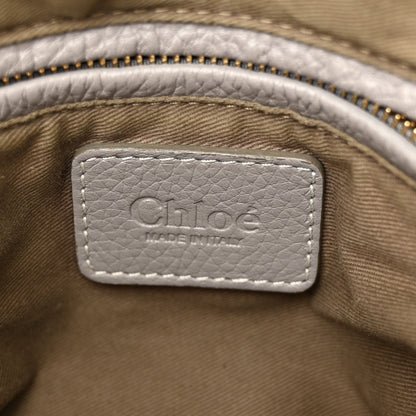 Chloe Calfskin Medium Marcie Satchel Cashmere Grey 6 of 18