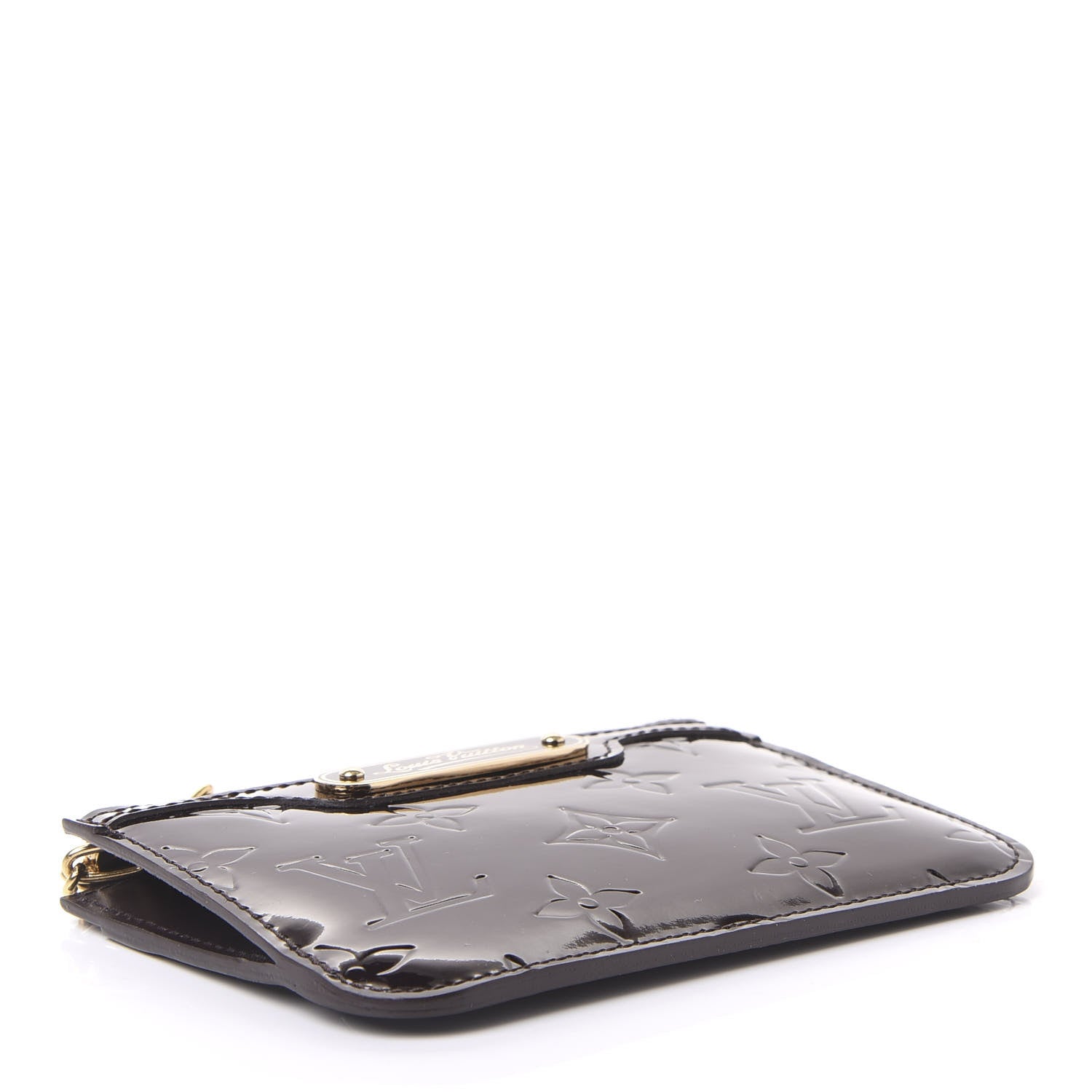 Louis Vuitton Vernis Key Pouch Amarante 3 of 8