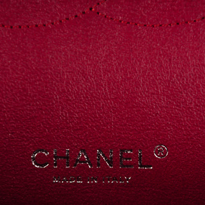 Chanel Patent Quilted Maxi Double Flap Red 7 of 10