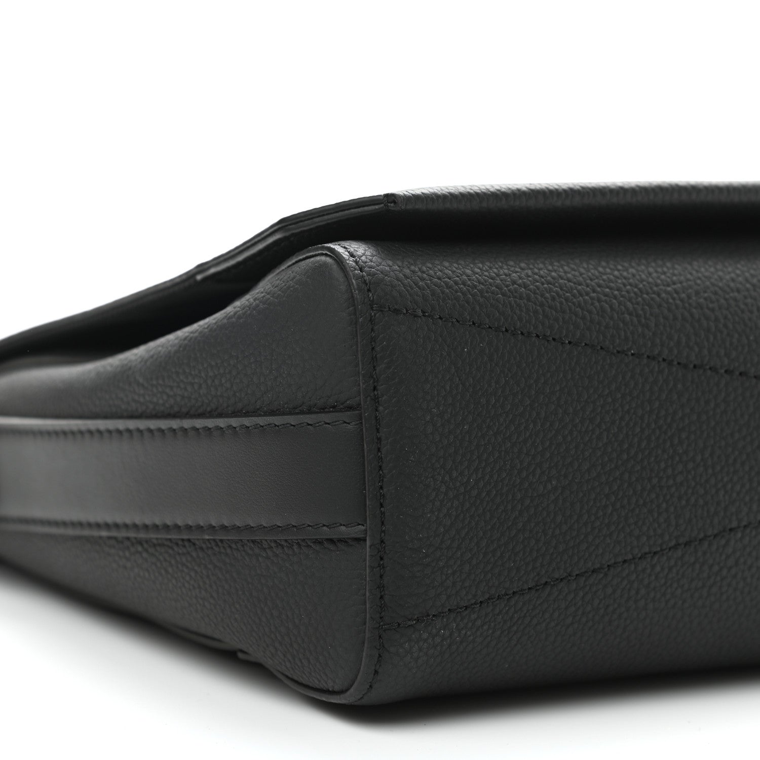 Louis Vuitton Calfskin Aerogram Messenger Black 8 of 10