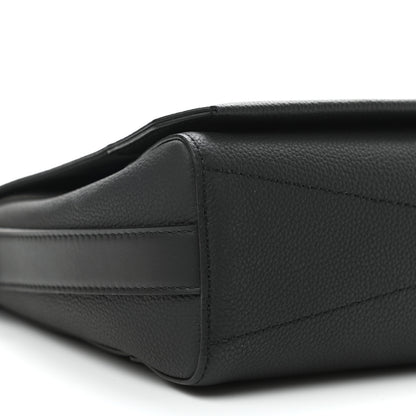 Louis Vuitton Calfskin Aerogram Messenger Black 8 of 10