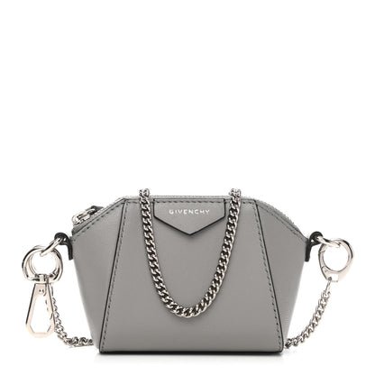 Givenchy Lambskin Baby Antigona with Chain Grey 1 of 11