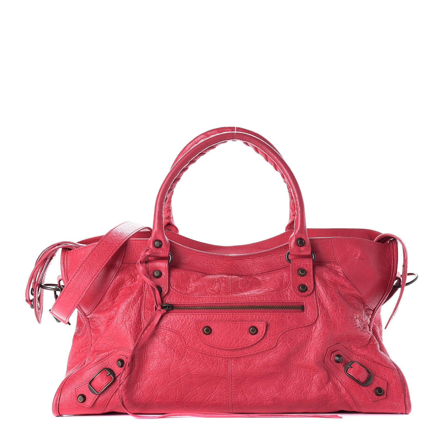 Balenciaga Agneau Classic Hardware Part Time Rose Thulian 2 of 10