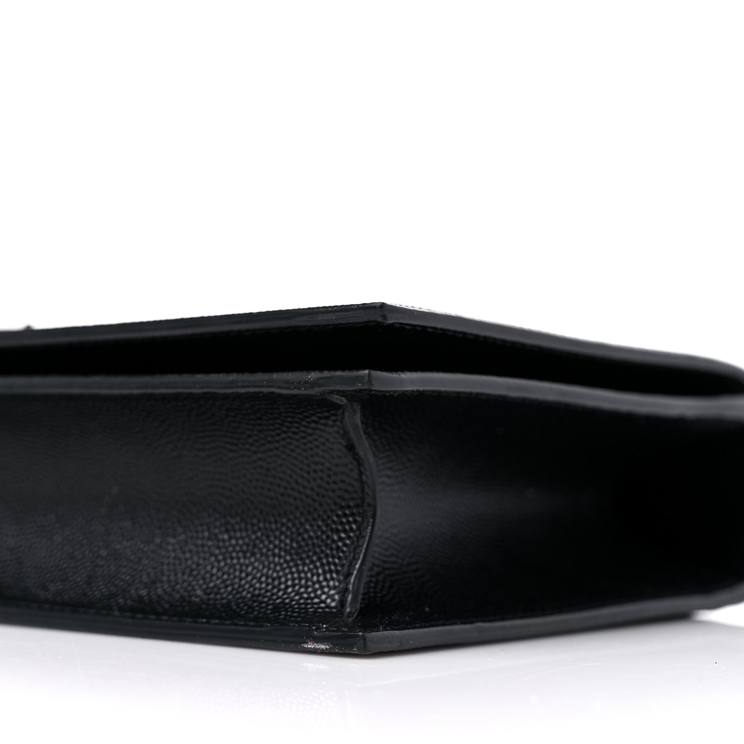 Saint Laurent Grain De Poudre Classic Monogram Kate Clutch Black 9 of 12