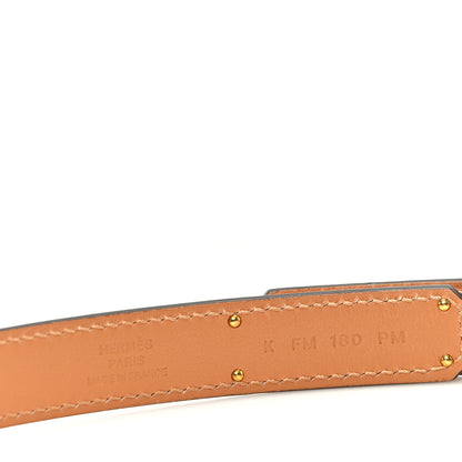 Hermes Epsom Kelly Belt Gold 3 of 4