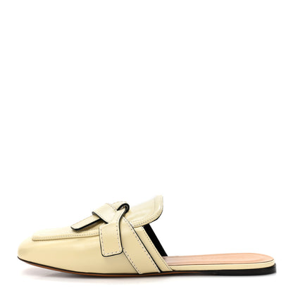 Loewe Calfskin Gate Mule Sandals 41 Milk 1 of 13