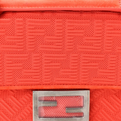Fendi Technical Fabric FF Midi Chain Baguette Tulipano 7 of 13