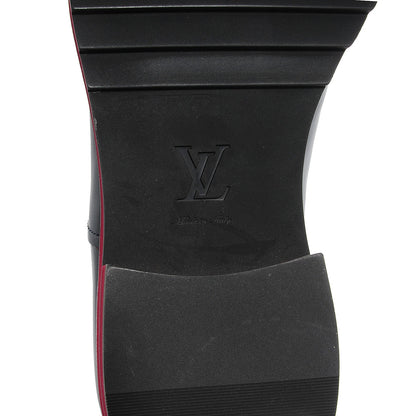 Louis Vuitton Glazed Calfskin Steel Richelieu Mens Oxfords 10 Marine 6 of 8