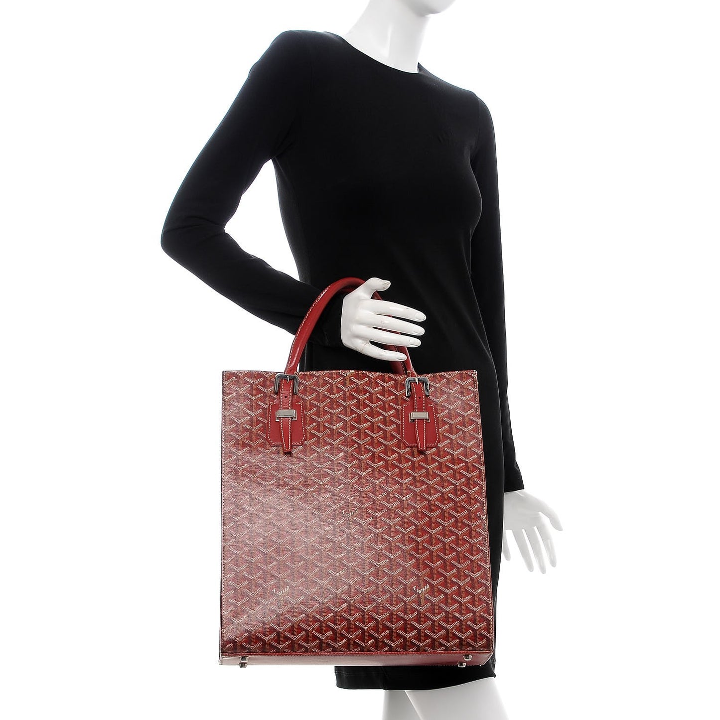 Goyardine Comores GM Tote Red