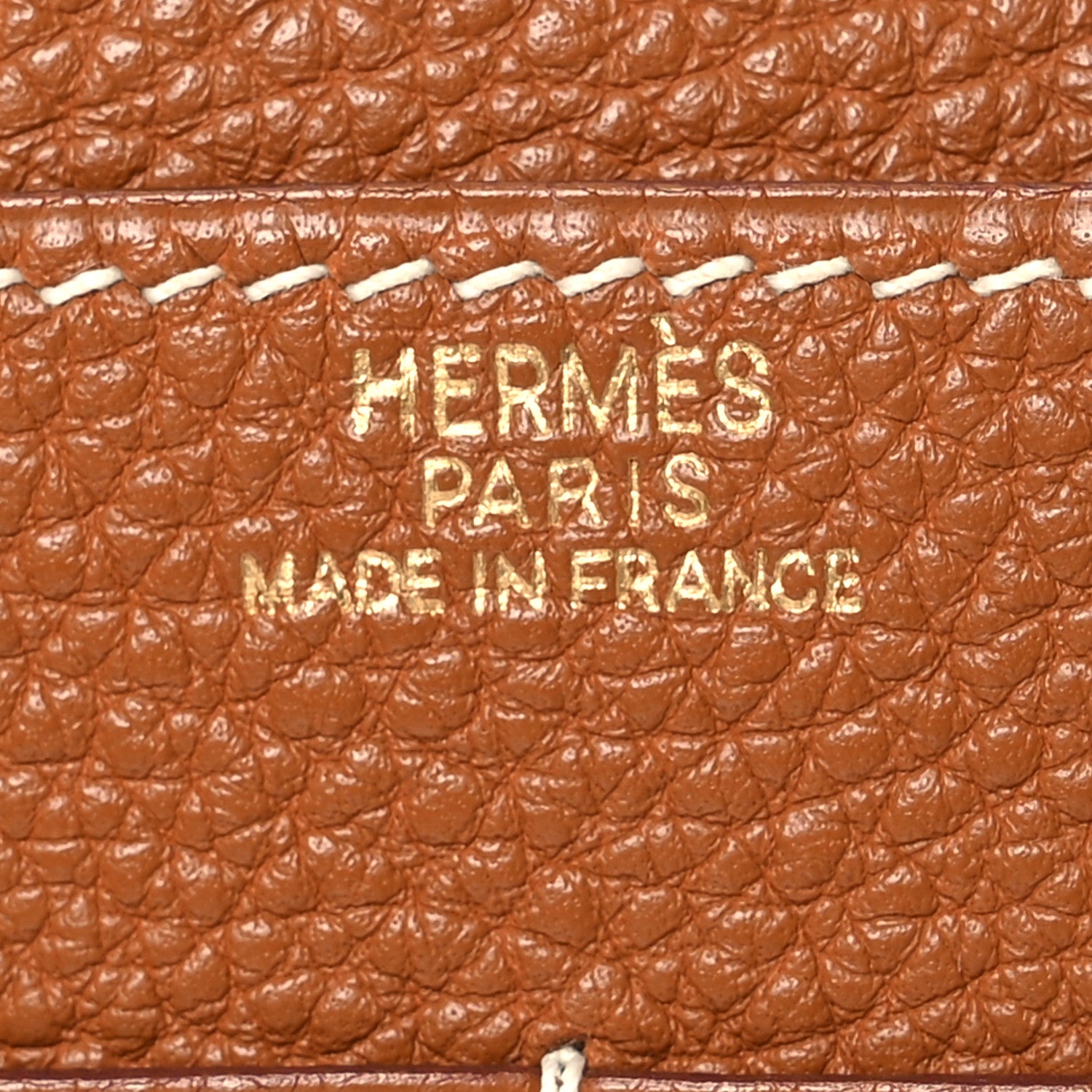 Hermes Togo Dogon Duo Wallet Gold 9 of 17