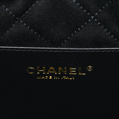 Chanel Shiny Calfskin Quilted Mini Chanel 22 Black 6 of 10