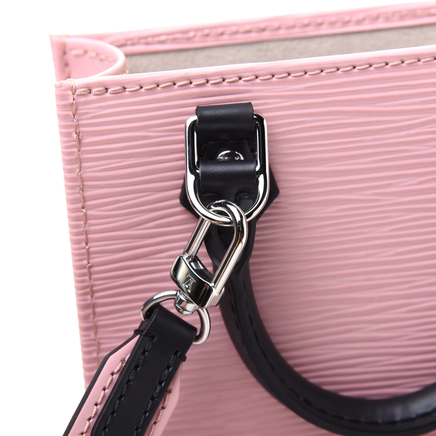 Louis Vuitton Epi Petit Sac Plat Rose Ballerine 11 of 13
