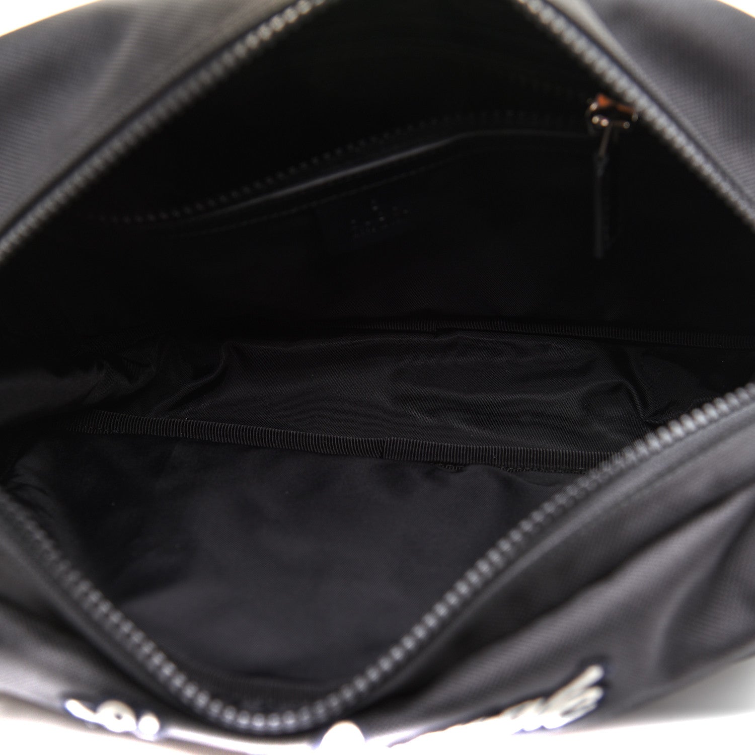 Gucci Techno Canvas Web L'Aveugle Par Amour Embroidered Belt Bag Black 5 of 11