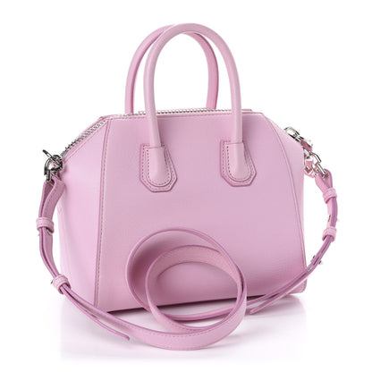 Givenchy Sugar Goatskin Mini Antigona Bright Pink 3 of 11