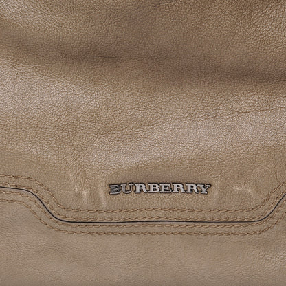 Burberry Grainy Calfskin Chain Hobo Taupe 8 of 18