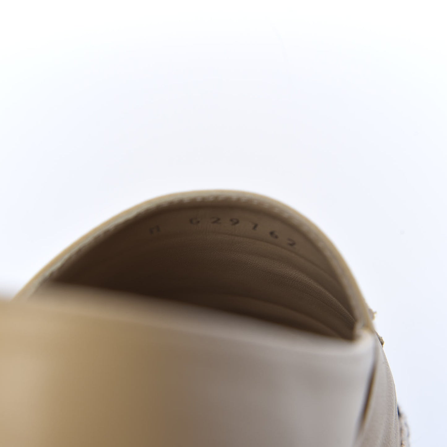 Lambskin CC Espadrilles 39 Beige Black