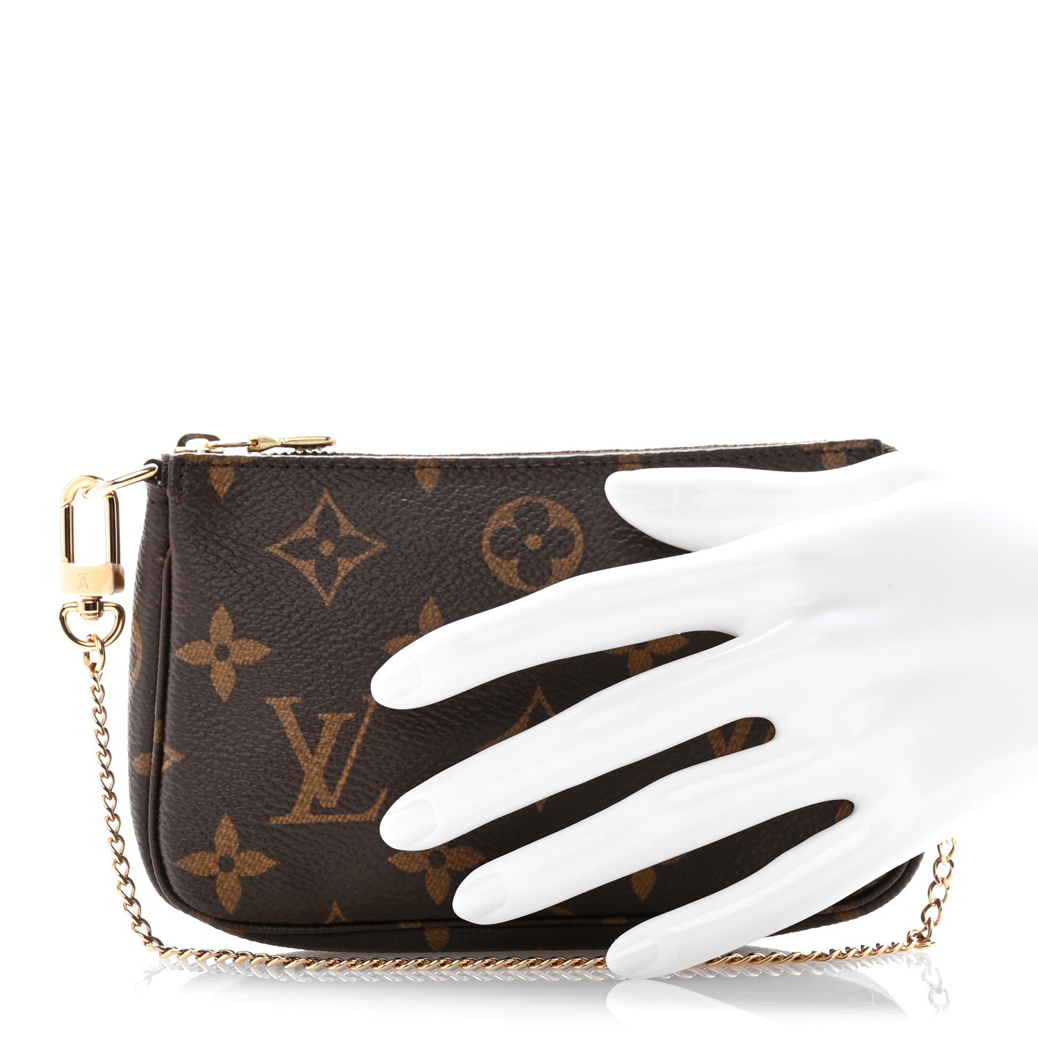 Louis Vuitton Monogram Mini Pochette Accessories 2 of 9