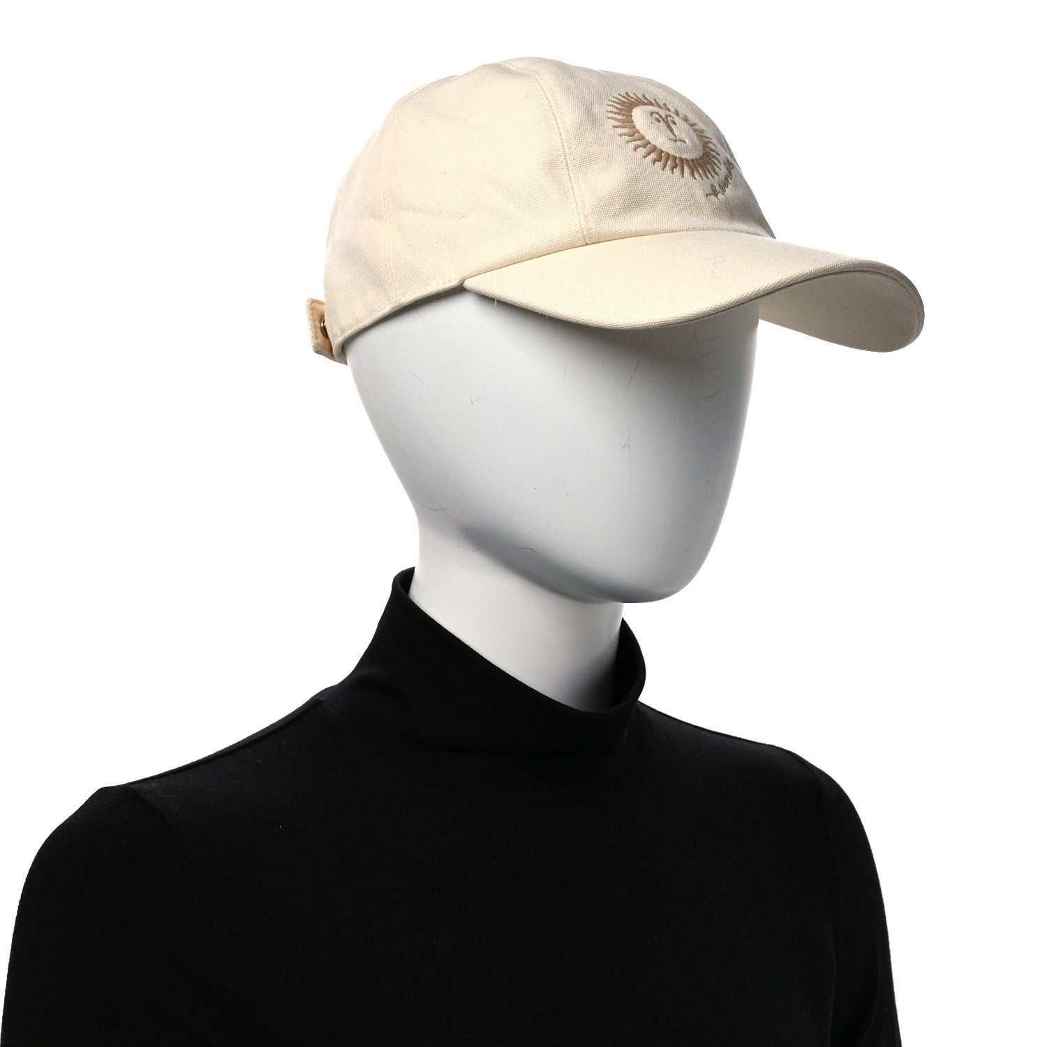 Hermes Cotton Davis Sunshine Hat 59 Ecru 2 of 9