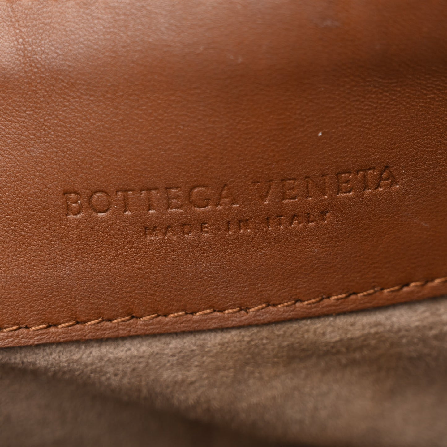 Nappa Intrecciato Baby Olimpia Shoulder Bag Ebano