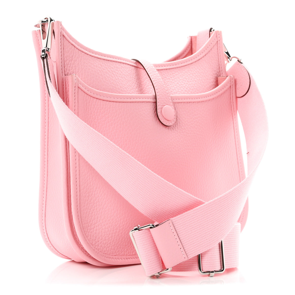 Hermes Taurillon Clemence Evelyne 23 Poche III Rose Sakura 3 of 11