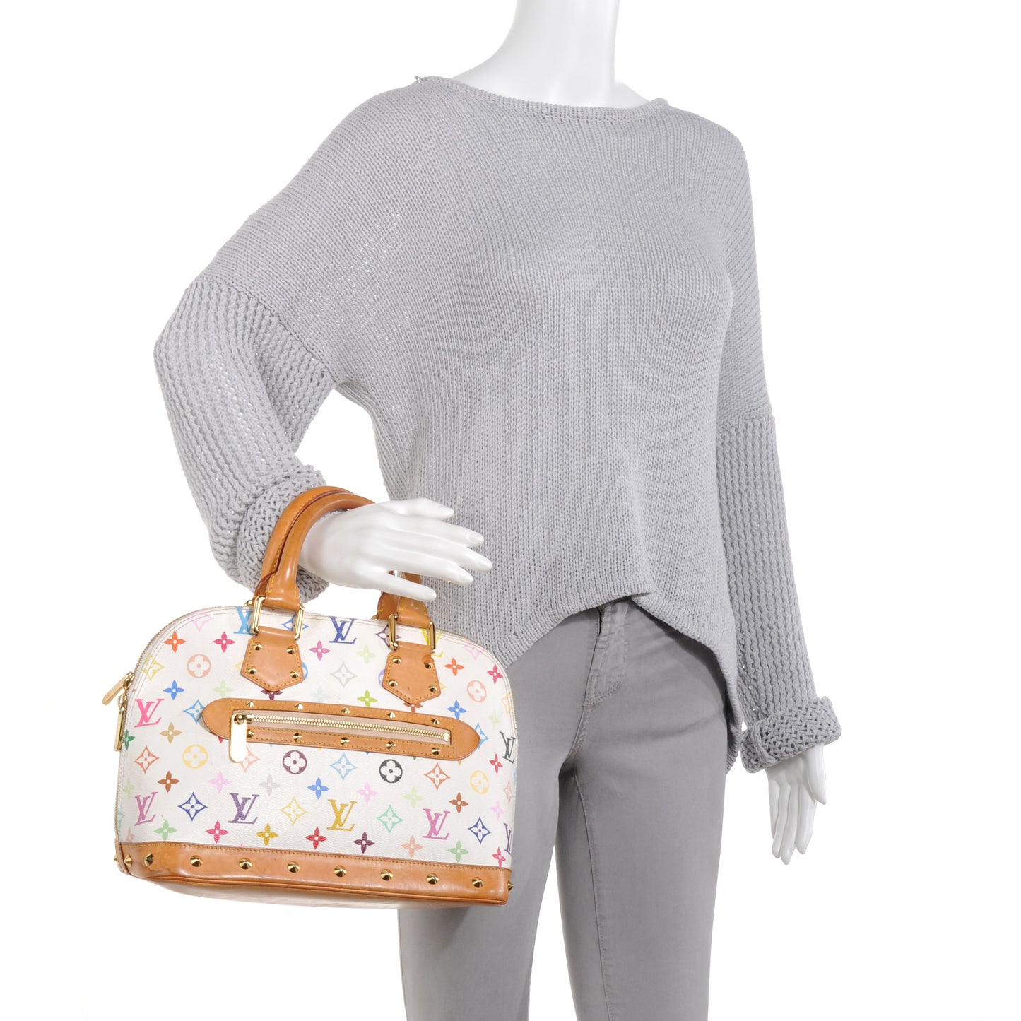 Monogram Multicolor Alma White