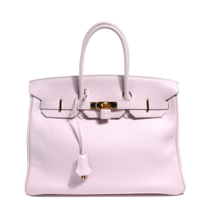 Hermes Swift Birkin 35 Rose Dragee 1 of 9