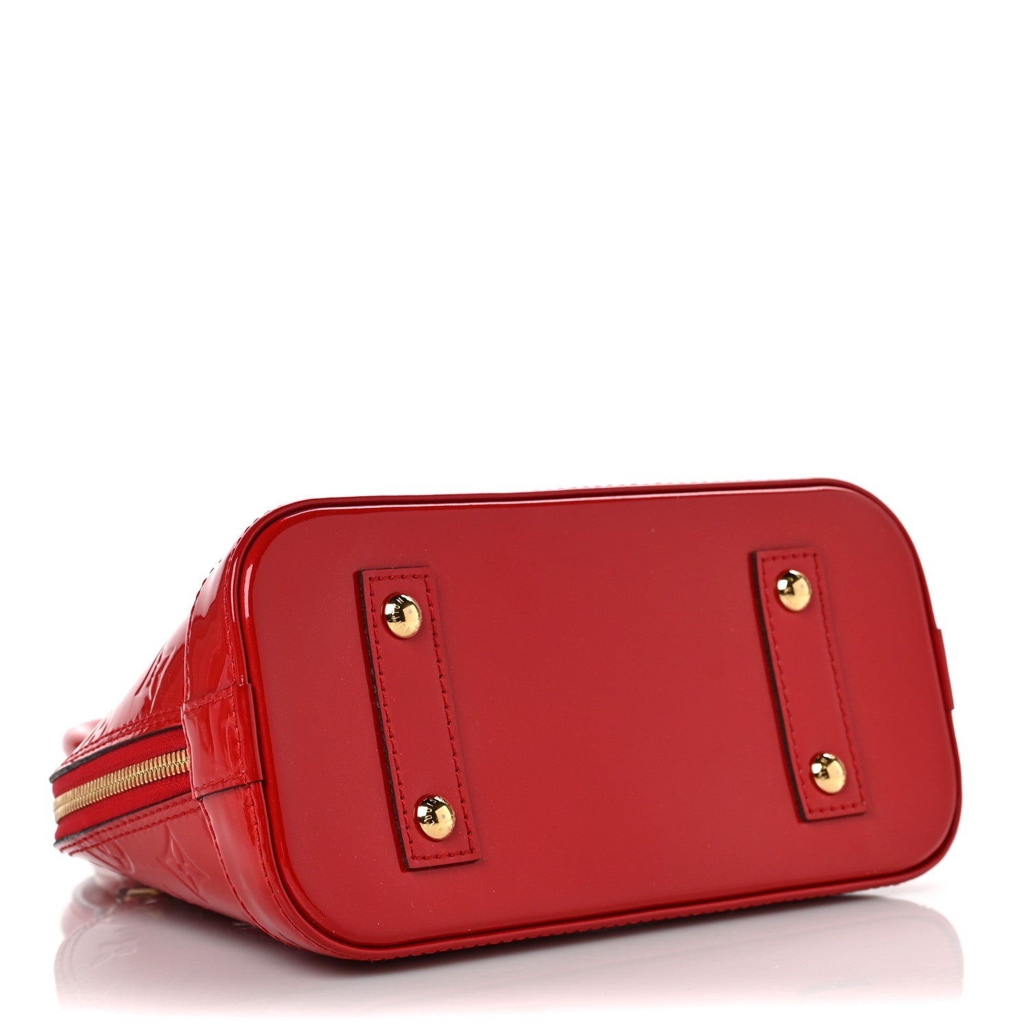 Louis Vuitton Vernis Alma BB Cherry 4 of 7