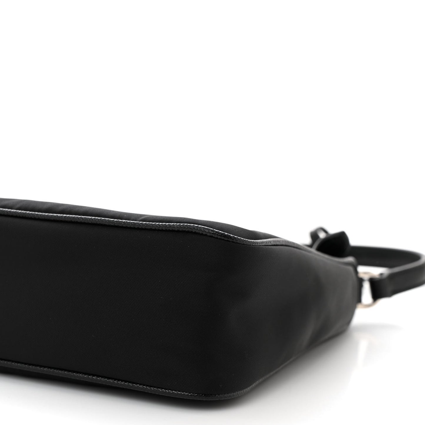 Tessuto Nylon Saffiano Mini Re-Edition 2005 Bag Black