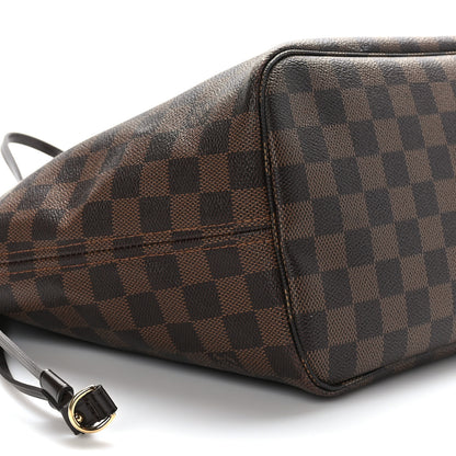 Louis Vuitton Damier Ebene Neo Neverfull MM Rose Ballerine 9 of 9