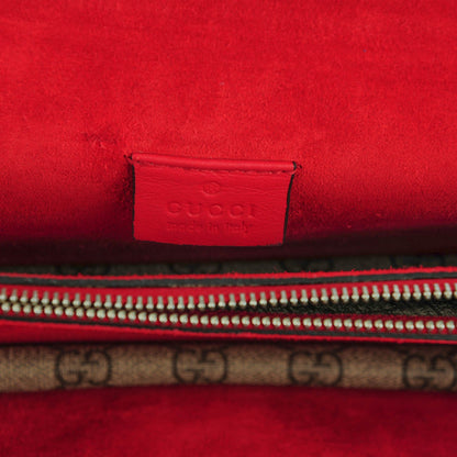 Gucci GG Supreme Monogram Small Dionysus Shoulder Bag Red 6 of 7