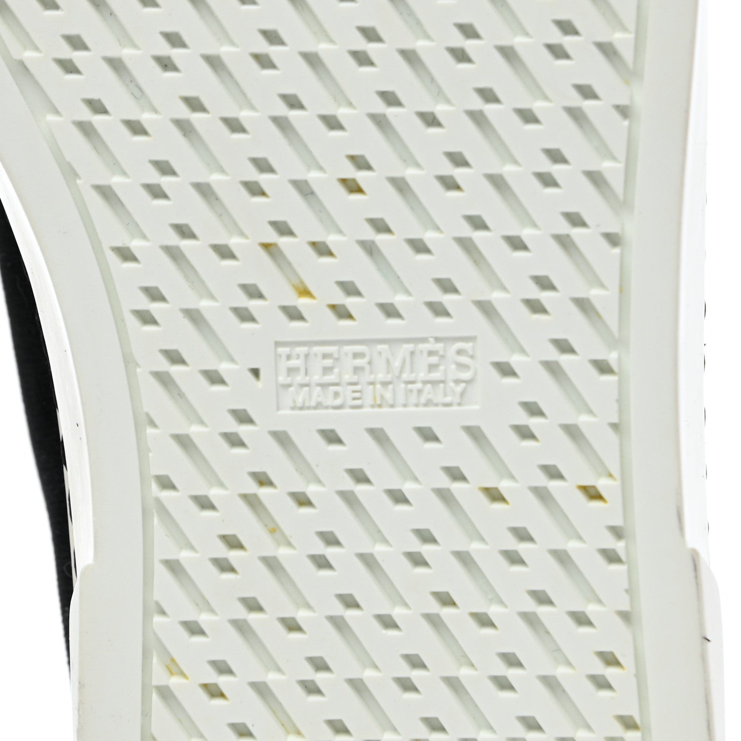 Hermes Velvet Womens Wing Sneakers 37 Black 6 of 8