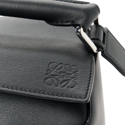 Loewe Calfskin Medium Puzzle Edge Bag Black 7 of 10