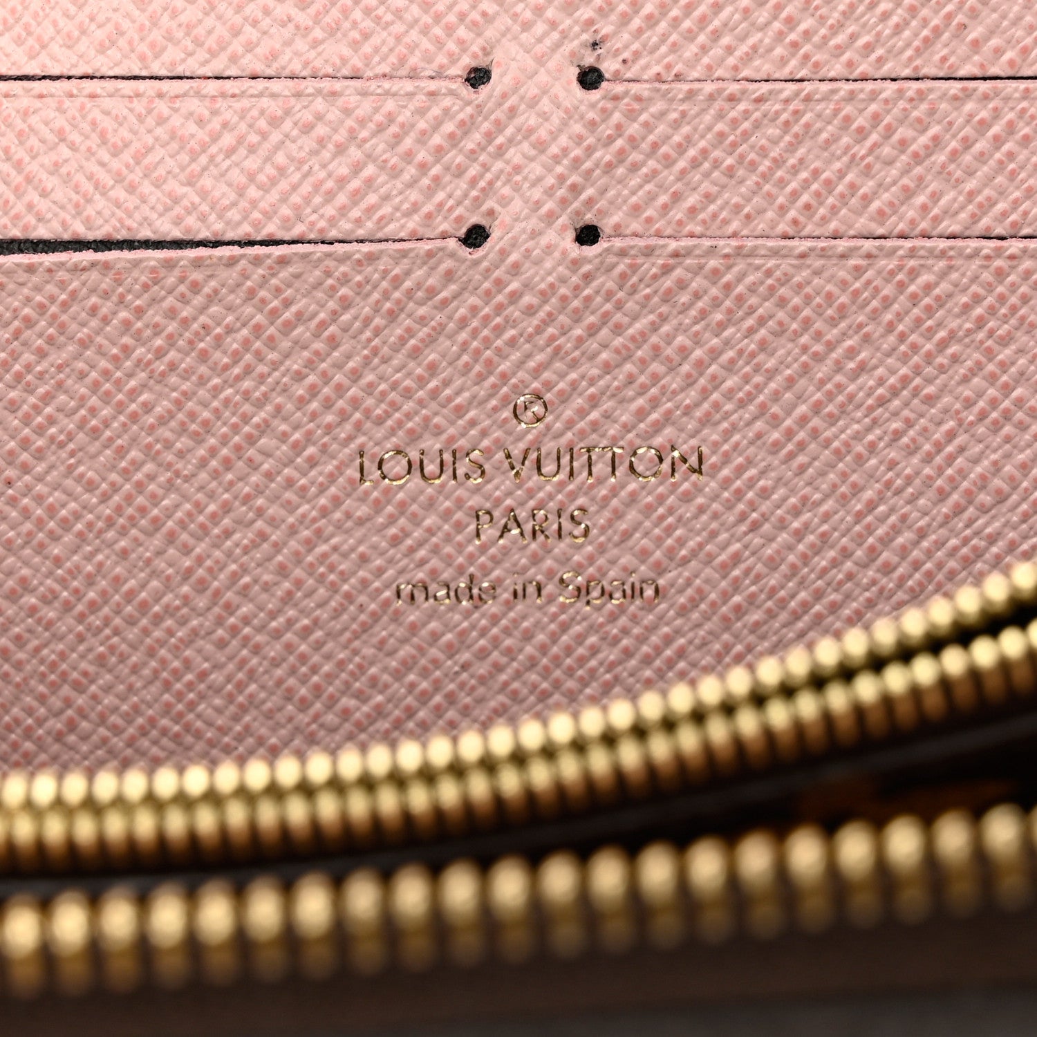 Louis Vuitton Monogram Clemence Wallet Rose Ballerine 6 of 7