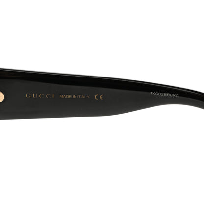 Gucci Acetate Square Frame Sunglasses GG0141S Black 6 of 8