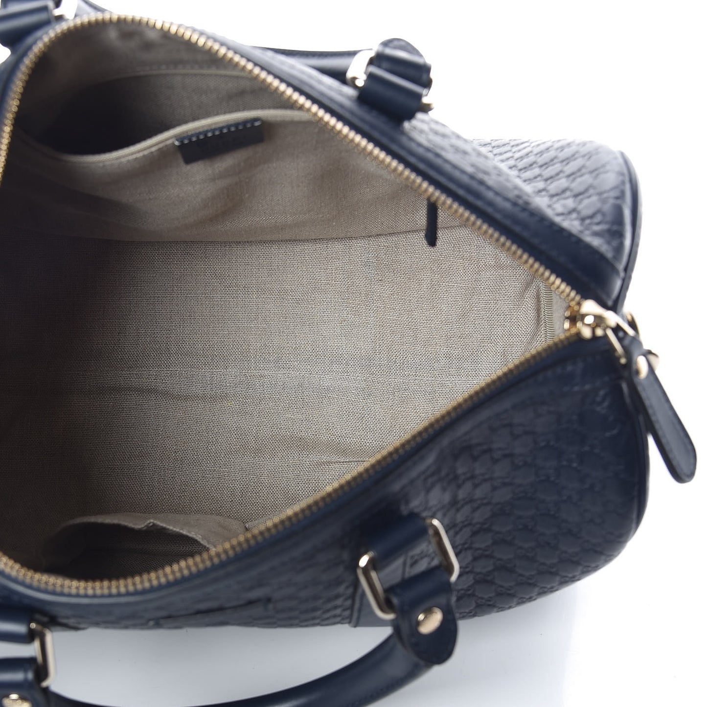 Microguccissima Medium Boston Navy